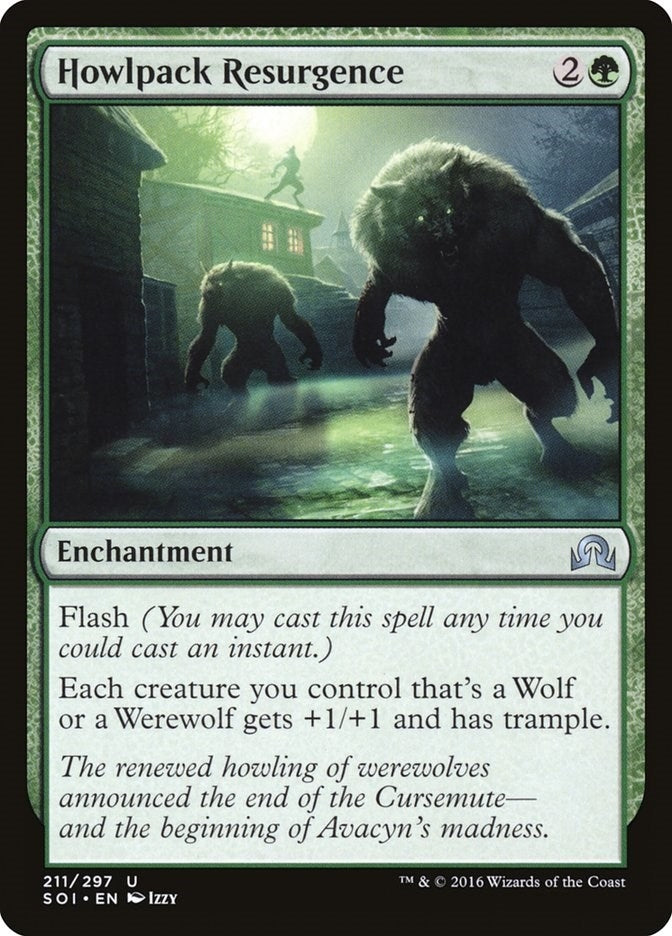 Image for Howlpack Resurgence (211) [Shadows over Innistrad] - Magic: The Gathering