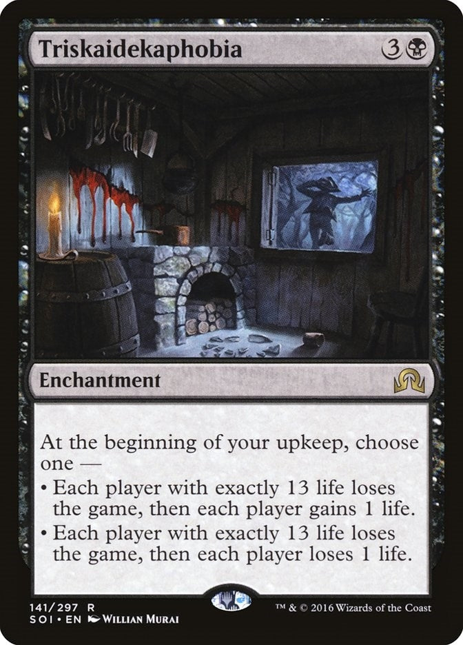 Image for Triskaidekaphobia (141) [Shadows over Innistrad] - Magic: The Gathering