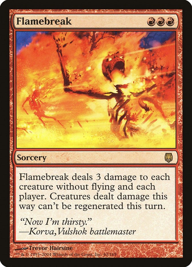 Image for Flamebreak (61) [Darksteel] - Magic: The Gathering