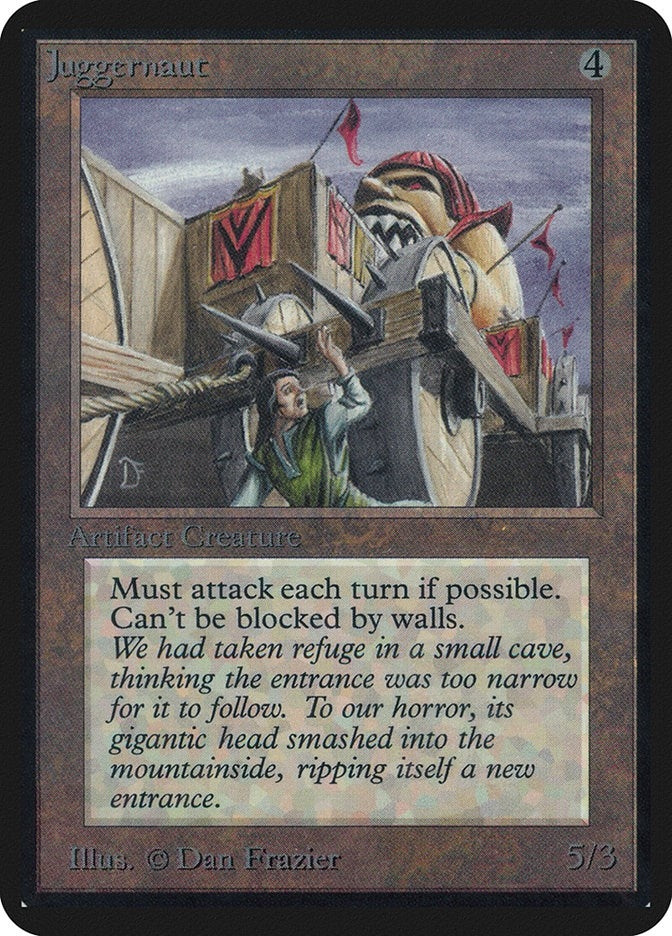 Image for Juggernaut [Alpha Edition] - Magic: The Gathering