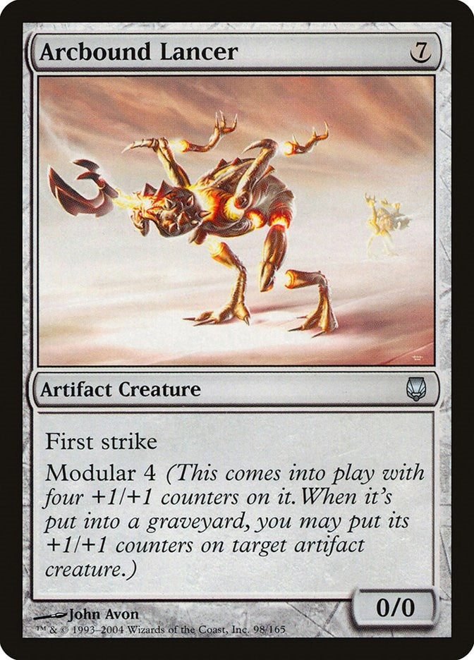 Image for Arcbound Lancer (98) [Darksteel] - Magic: The Gathering