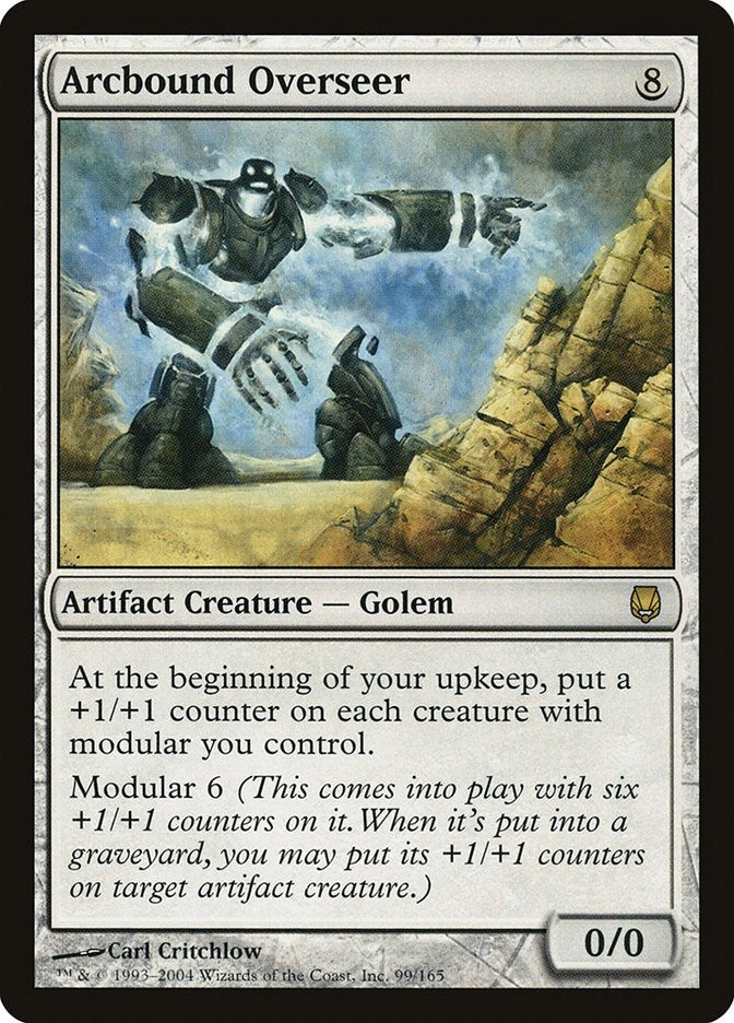 Image for Arcbound Overseer (99) [Darksteel] - Magic: The Gathering