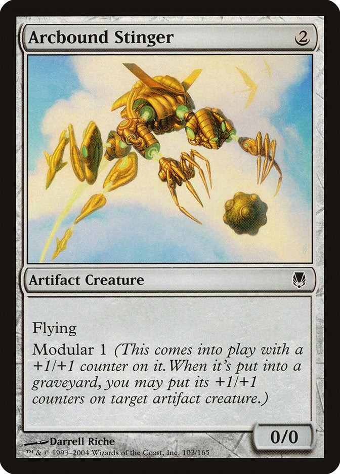 Image for Arcbound Stinger (103) [Darksteel] - Magic: The Gathering