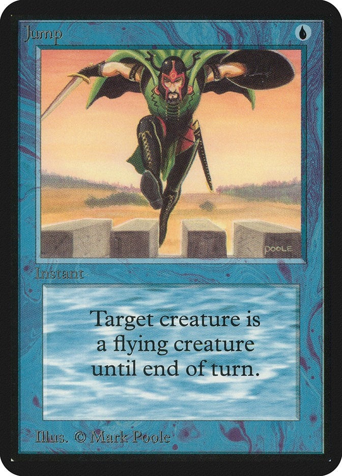 Image for Jump [Alpha Edition] - Magic: The Gathering