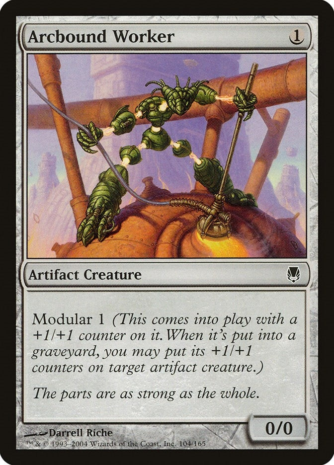 Image for Arcbound Worker (104) [Darksteel] - Magic: The Gathering