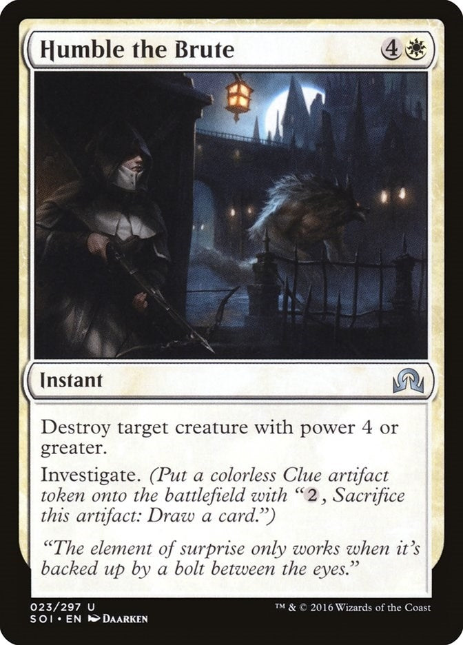 Image for Humble the Brute (23) [Shadows over Innistrad] - Magic: The Gathering