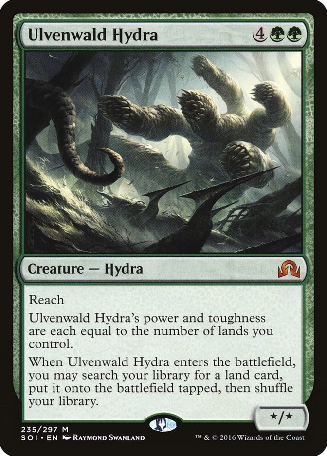 Image for Ulvenwald Hydra (235) [Shadows over Innistrad] - Magic: The Gathering