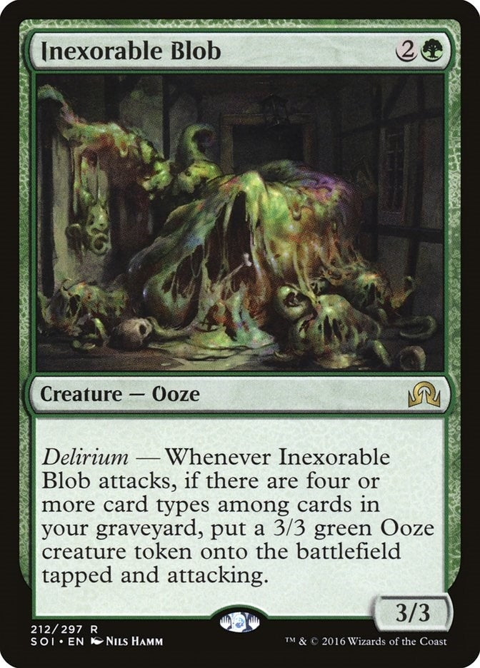 Image for Inexorable Blob (212) [Shadows over Innistrad] - Magic: The Gathering