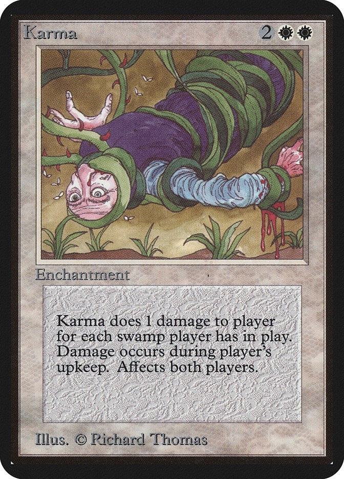 Image for Karma [Alpha Edition] - Magic: The Gathering