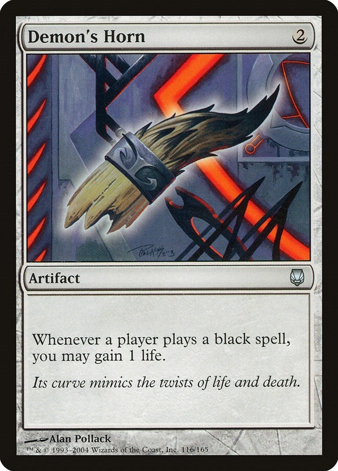 Image for Demon's Horn (116) [Darksteel] - Magic: The Gathering