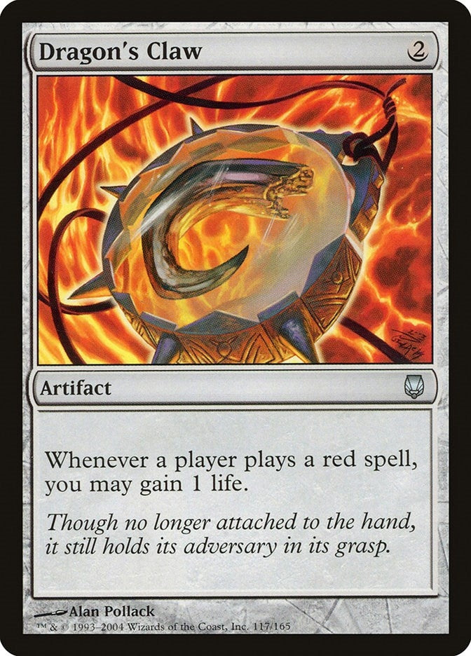 Image for Dragon's Claw (117) [Darksteel] - Magic: The Gathering