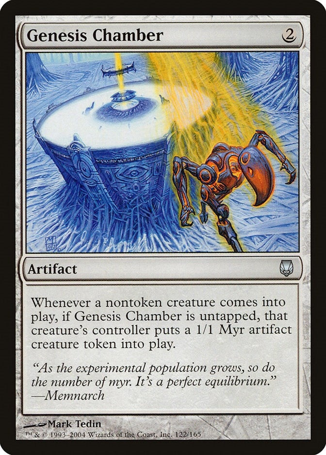 Image for Genesis Chamber (122) [Darksteel] - Magic: The Gathering
