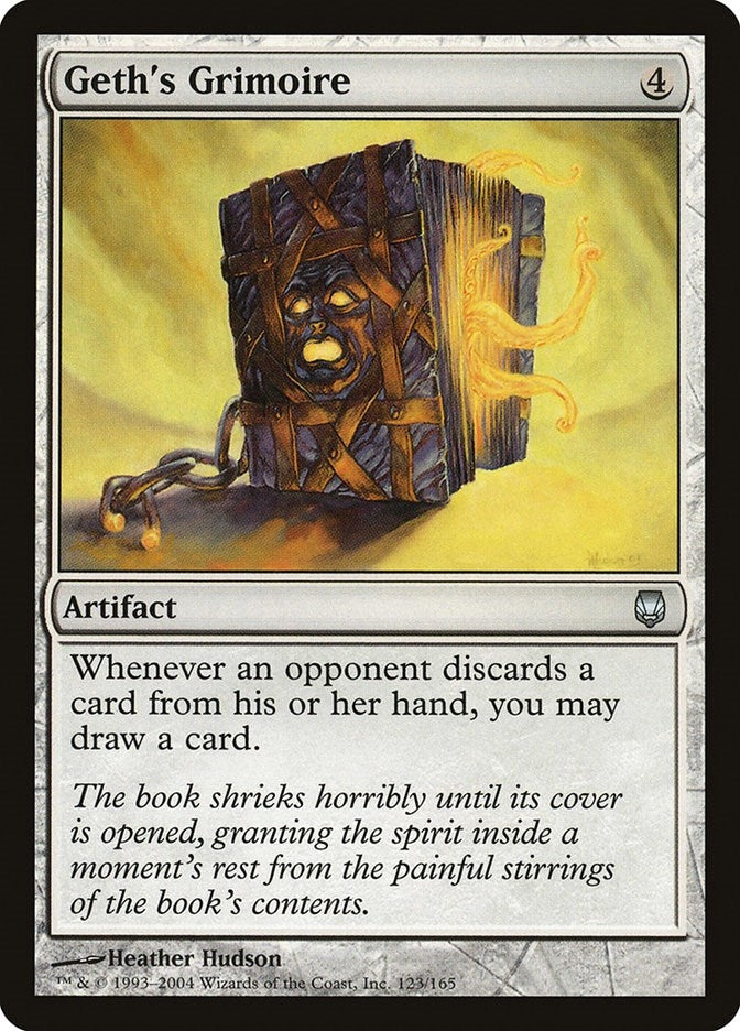 Image for Geth's Grimoire (123) [Darksteel] - Magic: The Gathering