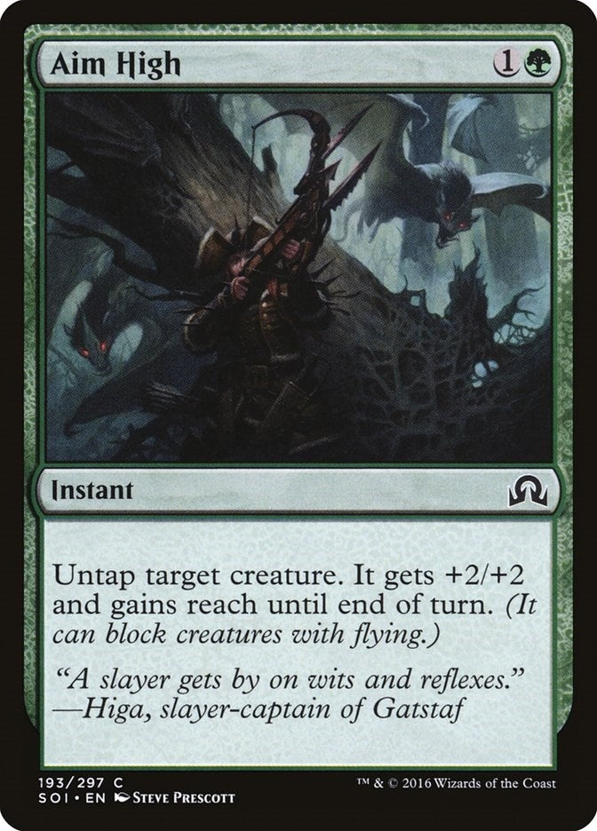 Image for Aim High (193) [Shadows over Innistrad] - Magic: The Gathering