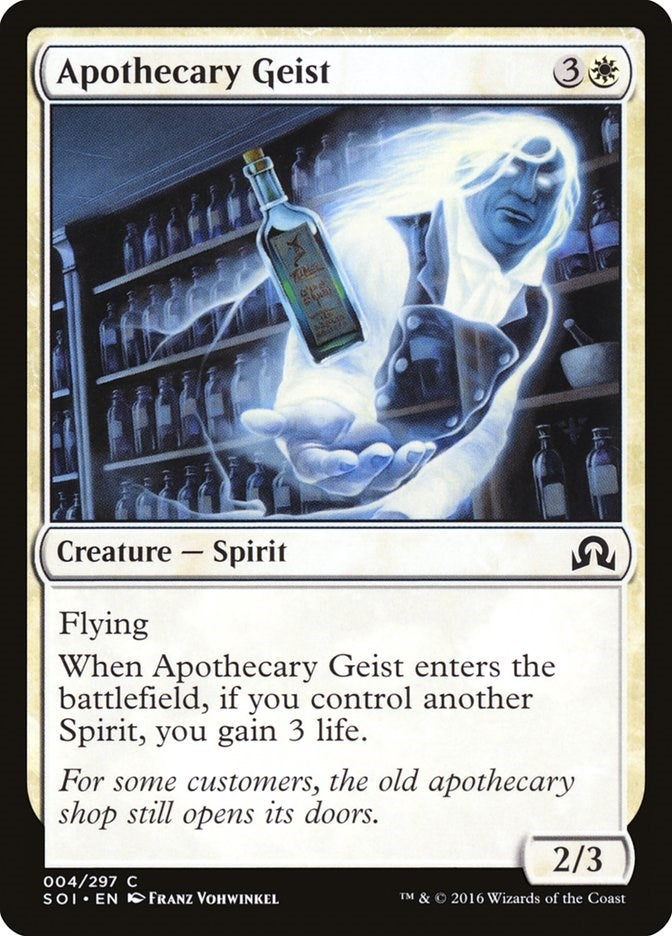 Image for Apothecary Geist (4) [Shadows over Innistrad] - Magic: The Gathering