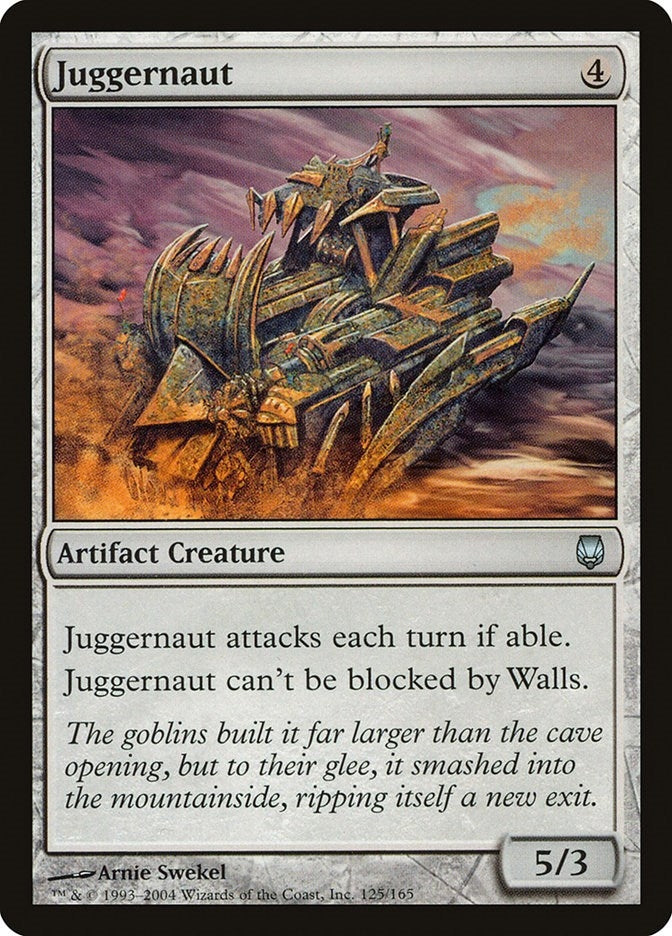 Image for Juggernaut (125) [Darksteel] - Magic: The Gathering