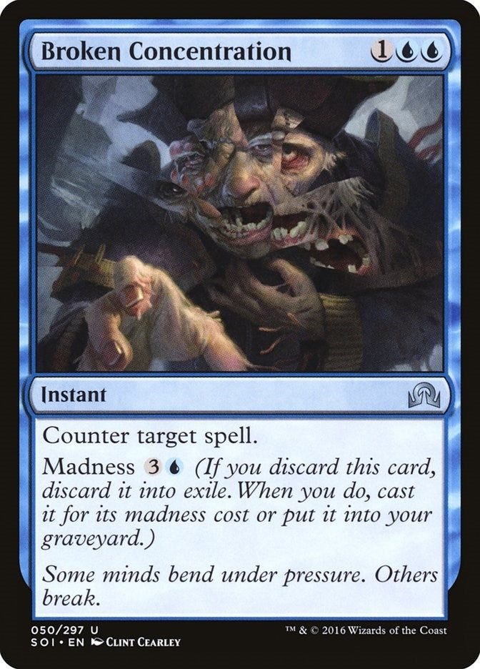 Image for Broken Concentration (50) [Shadows over Innistrad] - Magic: The Gathering