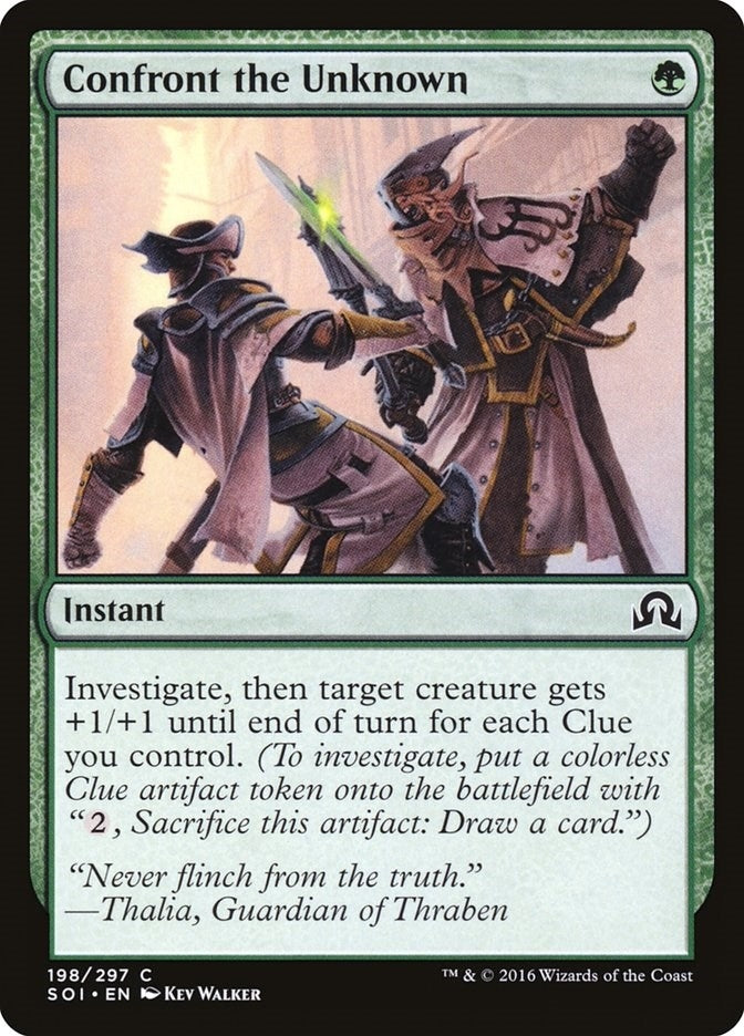 Image for Confront the Unknown (198) [Shadows over Innistrad] - Magic: The Gathering