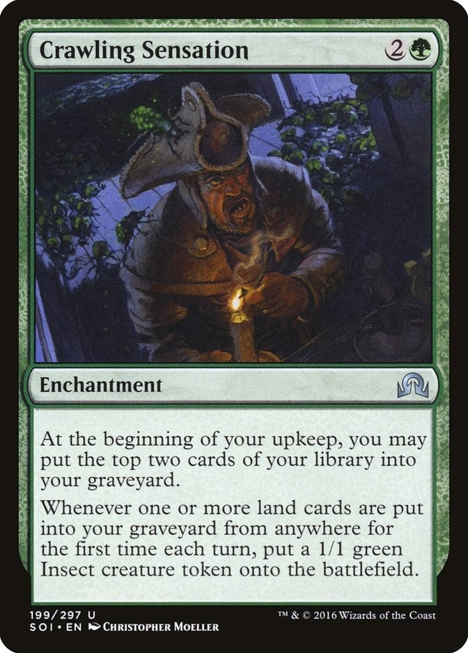 Image for Crawling Sensation (199) [Shadows over Innistrad] - Magic: The Gathering