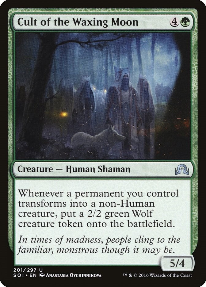 Image for Cult of the Waxing Moon (201) [Shadows over Innistrad] - Magic: The Gathering
