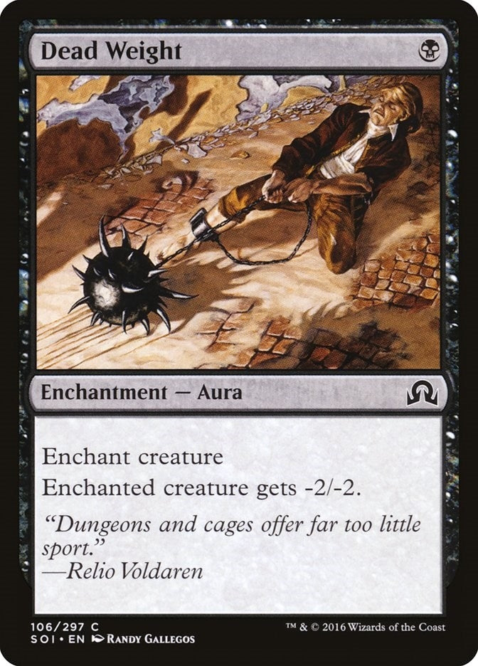 Image for Dead Weight (106) [Shadows over Innistrad] - Magic: The Gathering