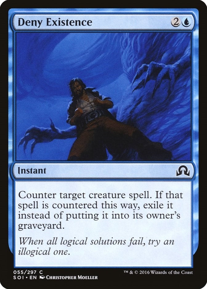 Image for Deny Existence (55) [Shadows over Innistrad] - Magic: The Gathering