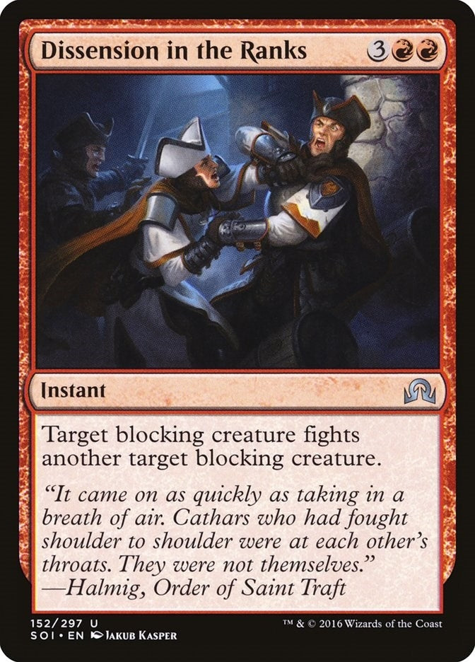 Image for Dissension in the Ranks (152) [Shadows over Innistrad] - Magic: The Gathering