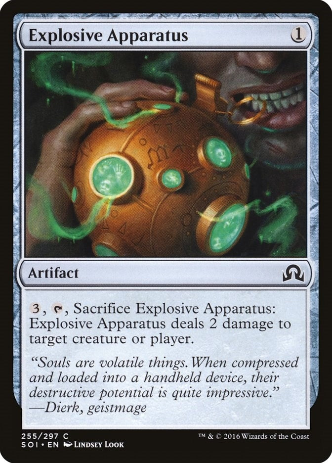 Image for Explosive Apparatus (255) [Shadows over Innistrad] - Magic: The Gathering