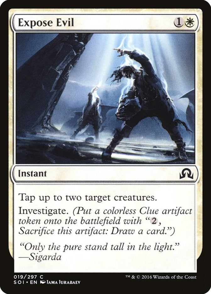 Image for Expose Evil (19) [Shadows over Innistrad] - Magic: The Gathering