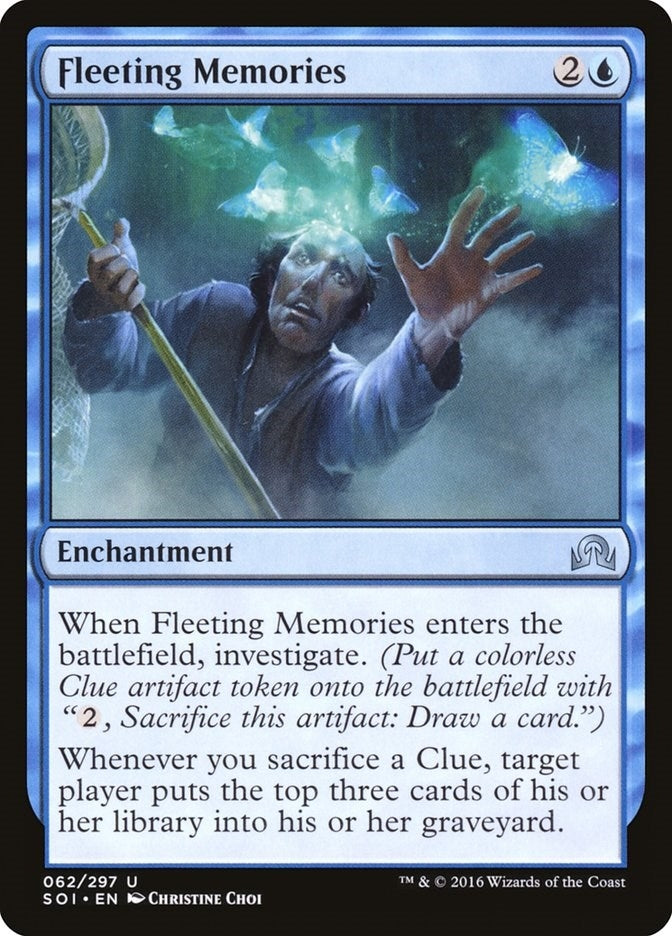 Image for Fleeting Memories (62) [Shadows over Innistrad] - Magic: The Gathering