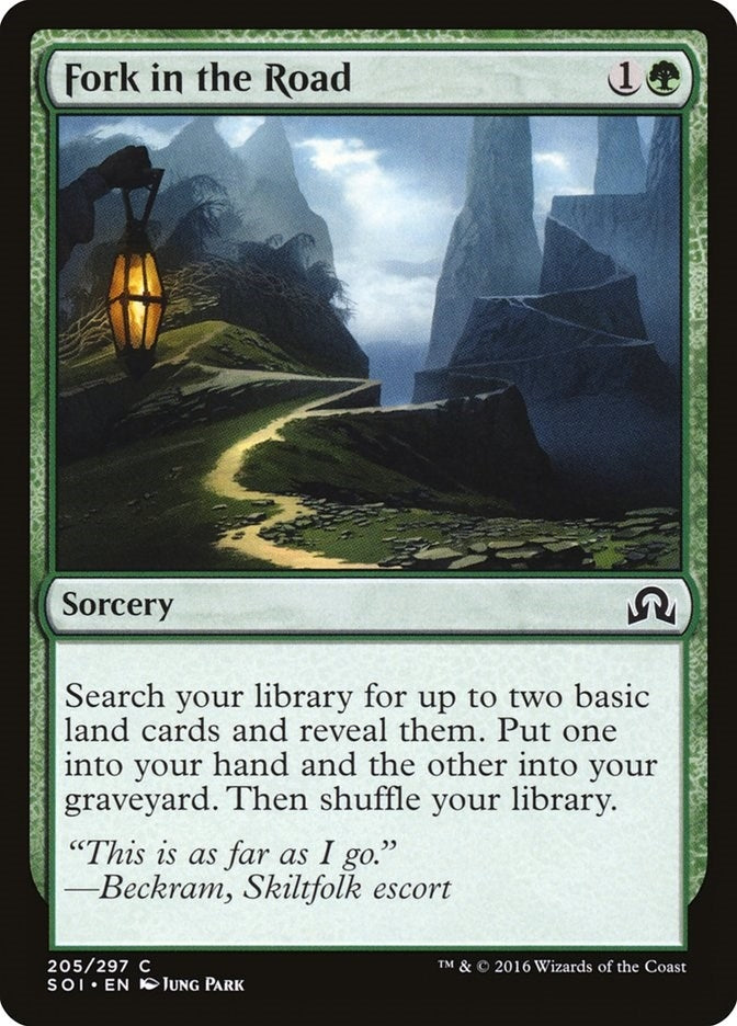 Image for Fork in the Road (205) [Shadows over Innistrad] - Magic: The Gathering