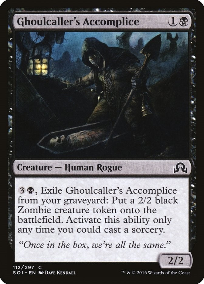 Image for Ghoulcaller's Accomplice (112) [Shadows over Innistrad] - Magic: The Gathering