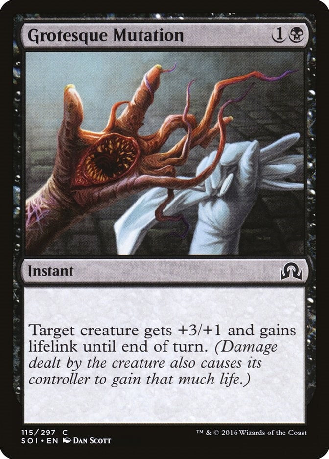 Image for Grotesque Mutation (115) [Shadows over Innistrad] - Magic: The Gathering
