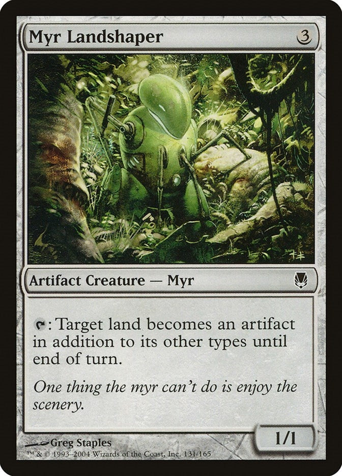 Image for Myr Landshaper (131) [Darksteel] - Magic: The Gathering
