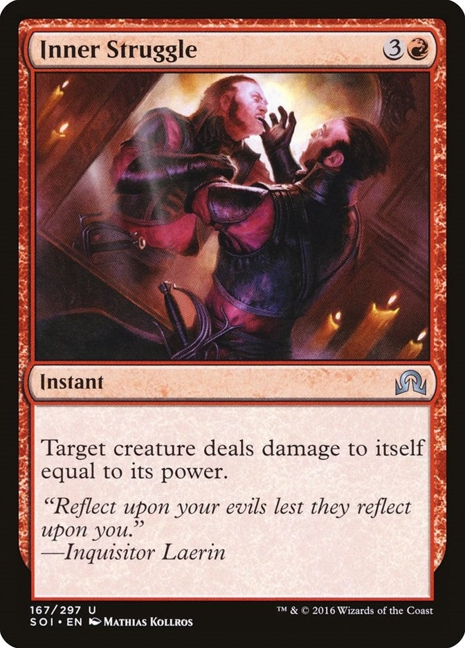 Image for Inner Struggle (167) [Shadows over Innistrad] - Magic: The Gathering