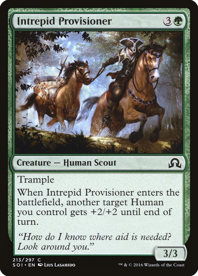 Image for Intrepid Provisioner (213) [Shadows over Innistrad] - Magic: The Gathering