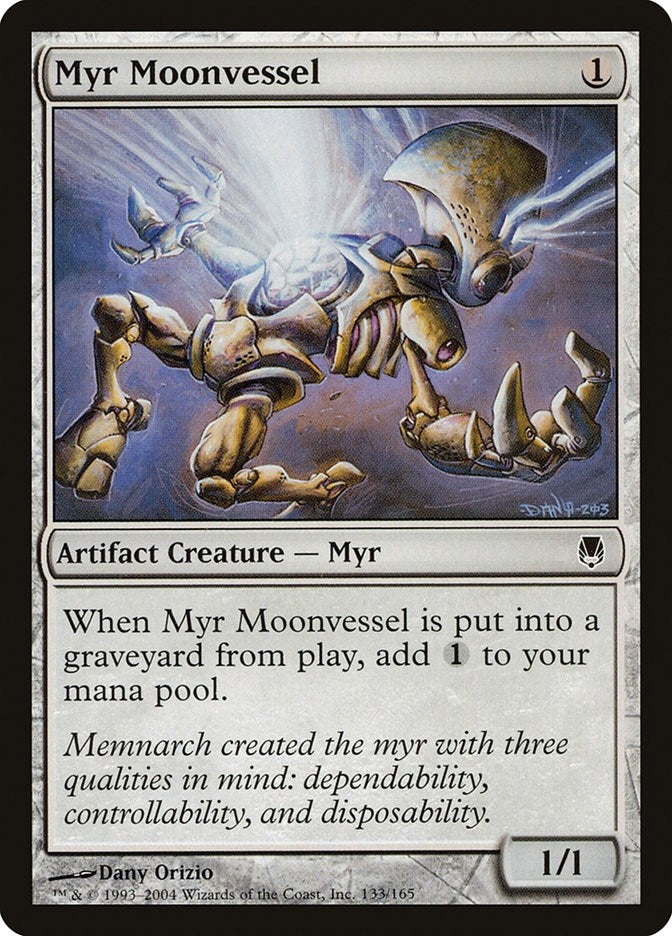 Image for Myr Moonvessel (133) [Darksteel] - Magic: The Gathering