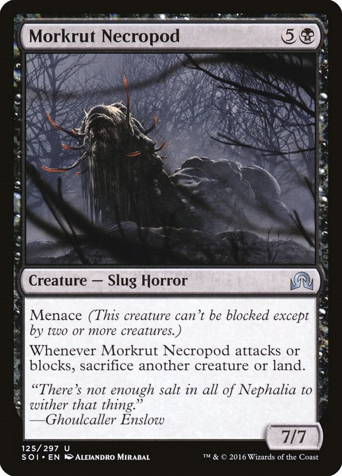 Image for Morkrut Necropod (125) [Shadows over Innistrad] - Magic: The Gathering