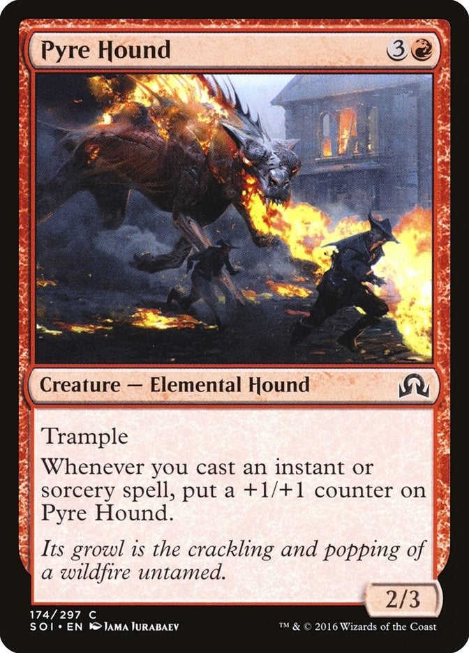Image for Pyre Hound (174) [Shadows over Innistrad] - Magic: The Gathering