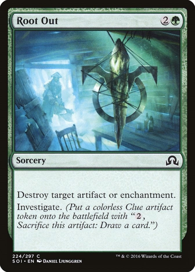 Image for Root Out (224) [Shadows over Innistrad] - Magic: The Gathering