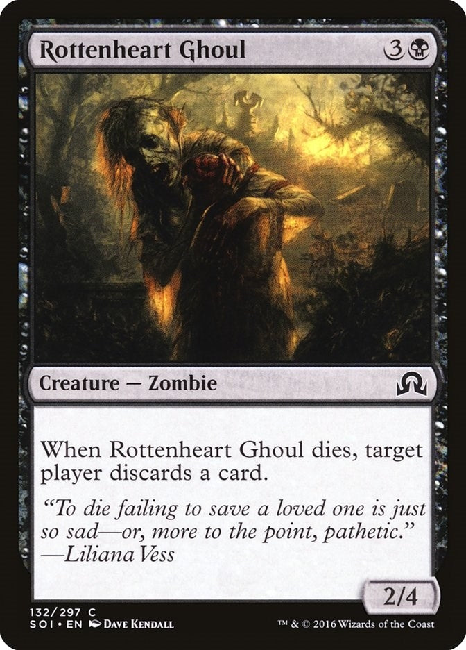 Image for Rottenheart Ghoul (132) [Shadows over Innistrad] - Magic: The Gathering