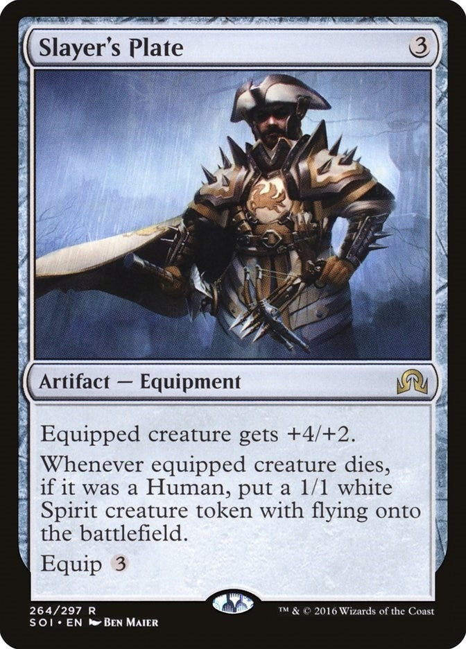 Image for Slayer's Plate (264) [Shadows over Innistrad] - Magic: The Gathering