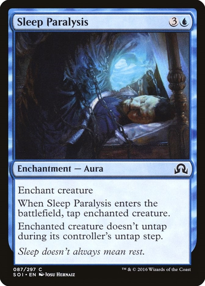 Image for Sleep Paralysis (87) [Shadows over Innistrad] - Magic: The Gathering
