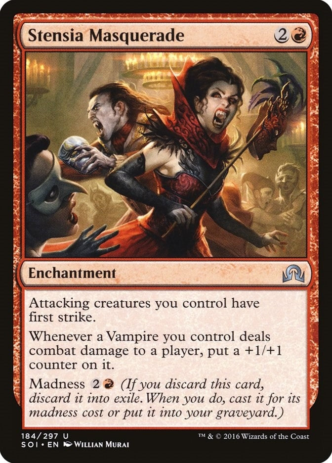 Image for Stensia Masquerade (184) [Shadows over Innistrad] - Magic: The Gathering