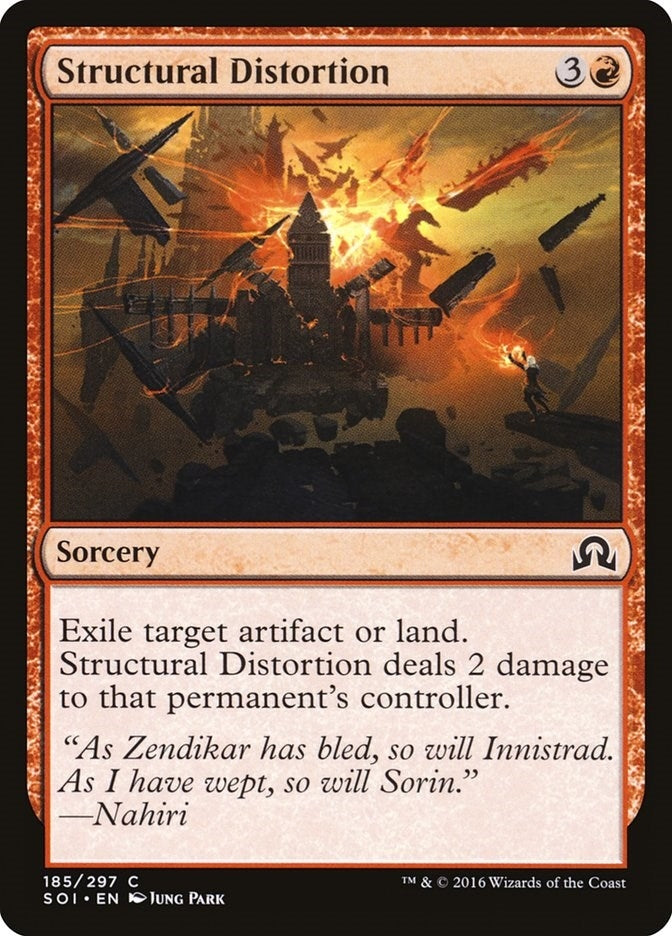 Image for Structural Distortion (185) [Shadows over Innistrad] - Magic: The Gathering