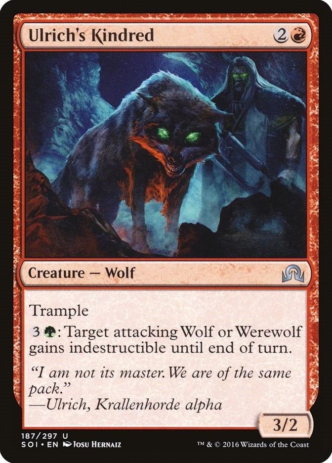 Image for Ulrich's Kindred (187) [Shadows over Innistrad] - Magic: The Gathering
