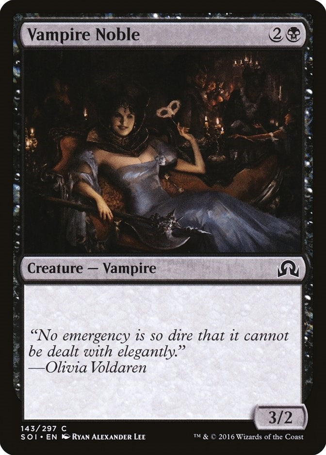 Image for Vampire Noble (143) [Shadows over Innistrad] - Magic: The Gathering