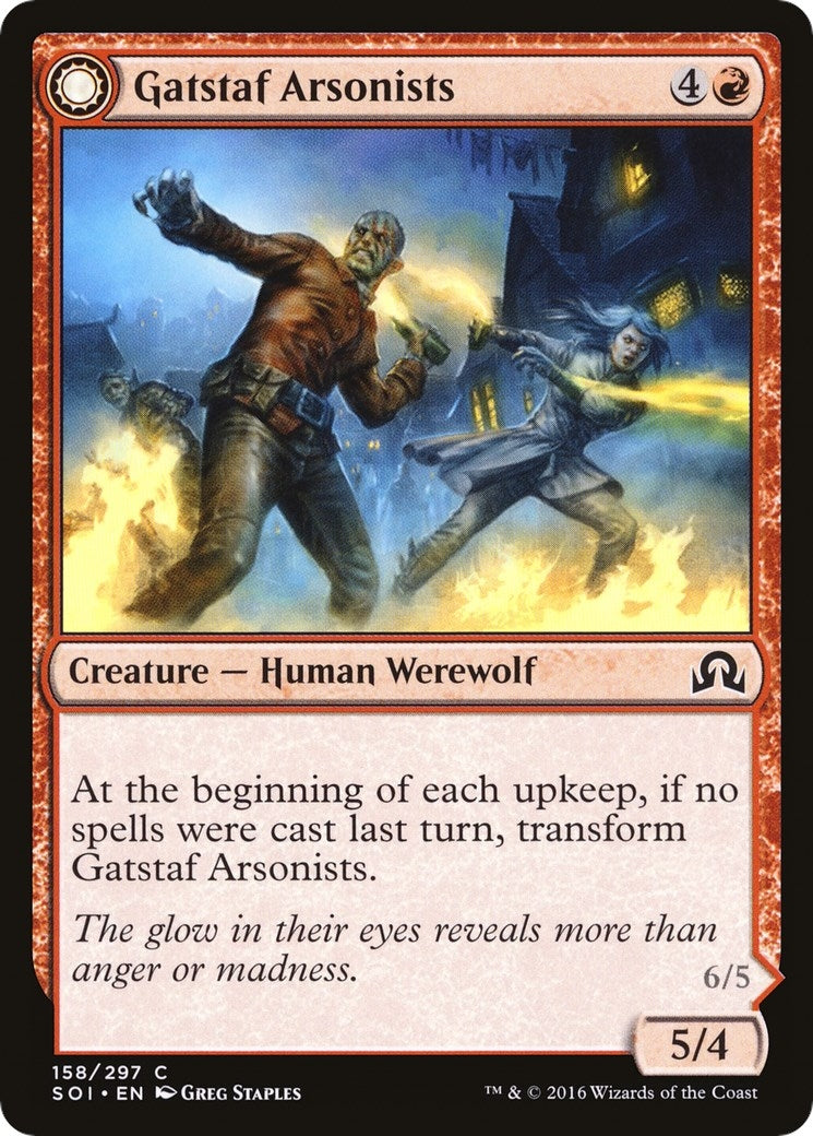 Image for Gatstaf Arsonists (158) [Shadows over Innistrad] - Magic: The Gathering