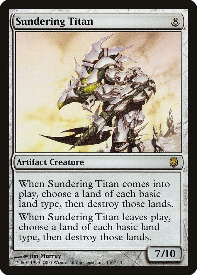 Image for Sundering Titan (146) [Darksteel] - Magic: The Gathering