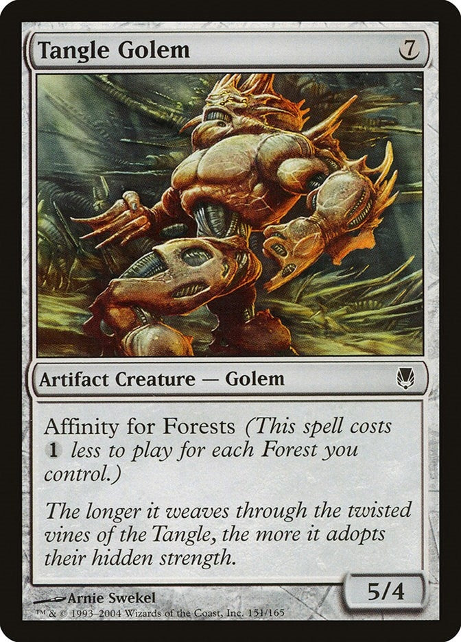 Image for Tangle Golem (151) [Darksteel] - Magic: The Gathering